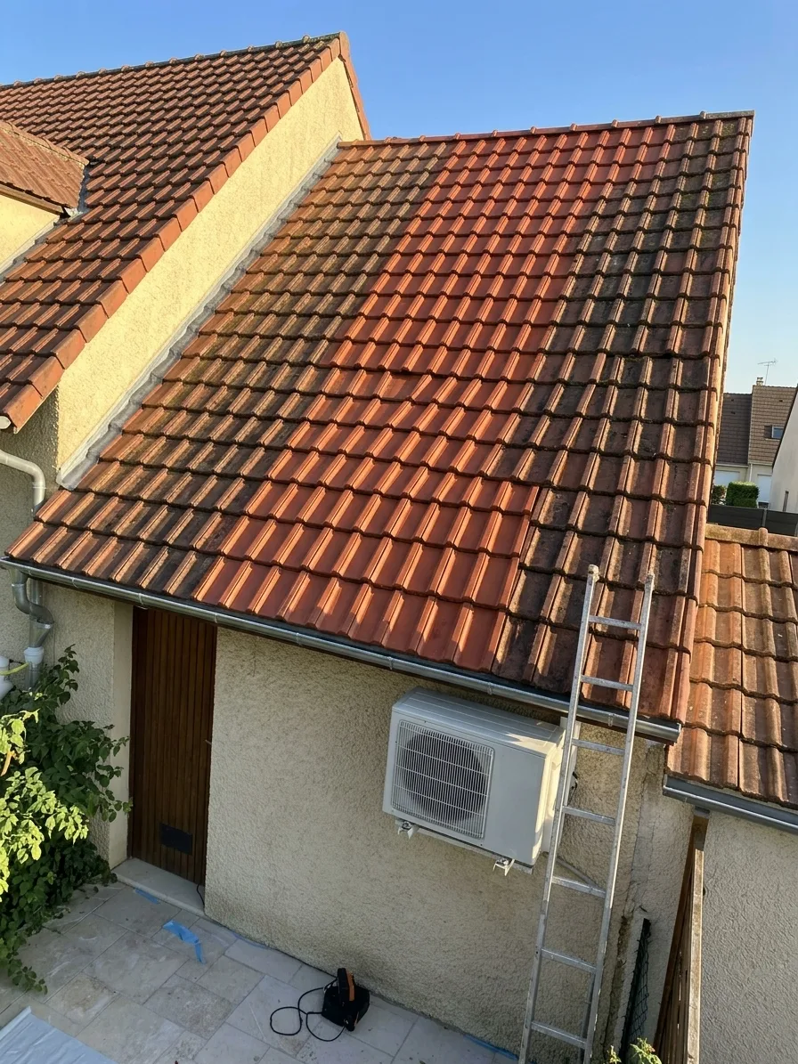 Nettoyage de toiture à Meaux
