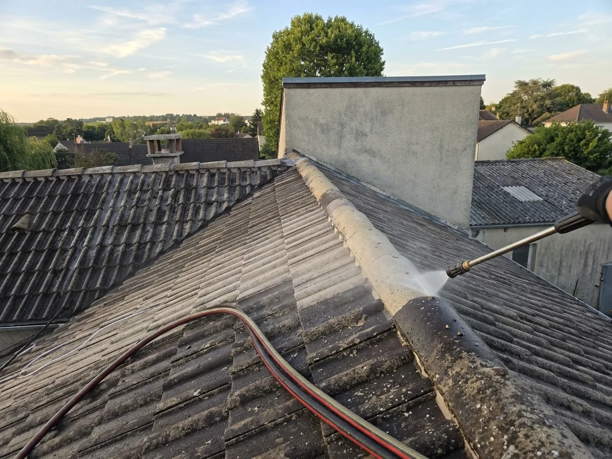 Nettoyage de toiture à Meaux