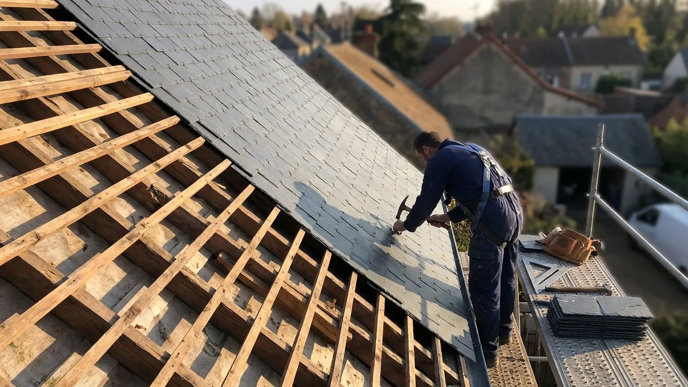 Réfection complète de toiture à Meaux
